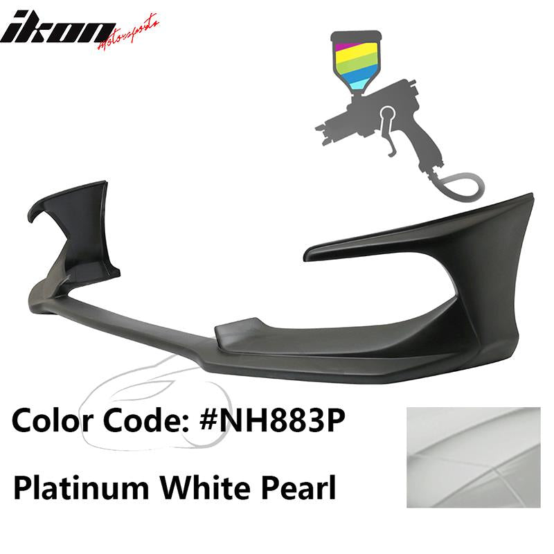 2016-2018 Honda Civic Coupe Sedan AVS Style Painted Front Bumper Lip