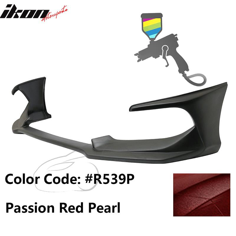 2016-2018 Honda Civic Coupe Sedan AVS Style Painted Front Bumper Lip