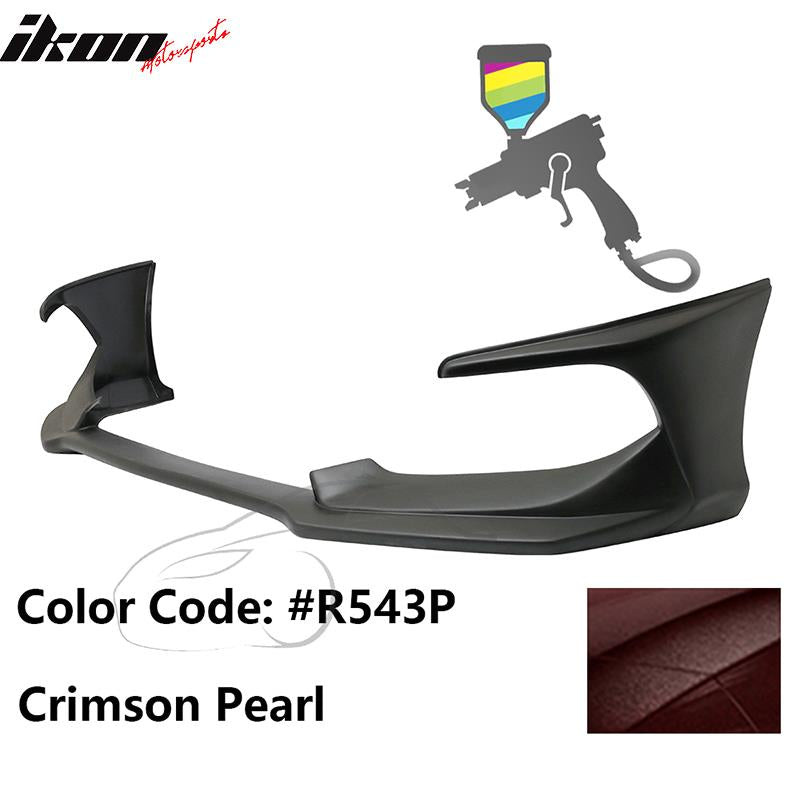 2016-2018 Honda Civic Coupe Sedan AVS Style Painted Front Bumper Lip