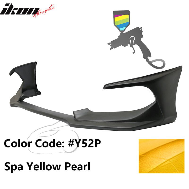 2016-2018 Honda Civic Coupe Sedan AVS Style Painted Front Bumper Lip