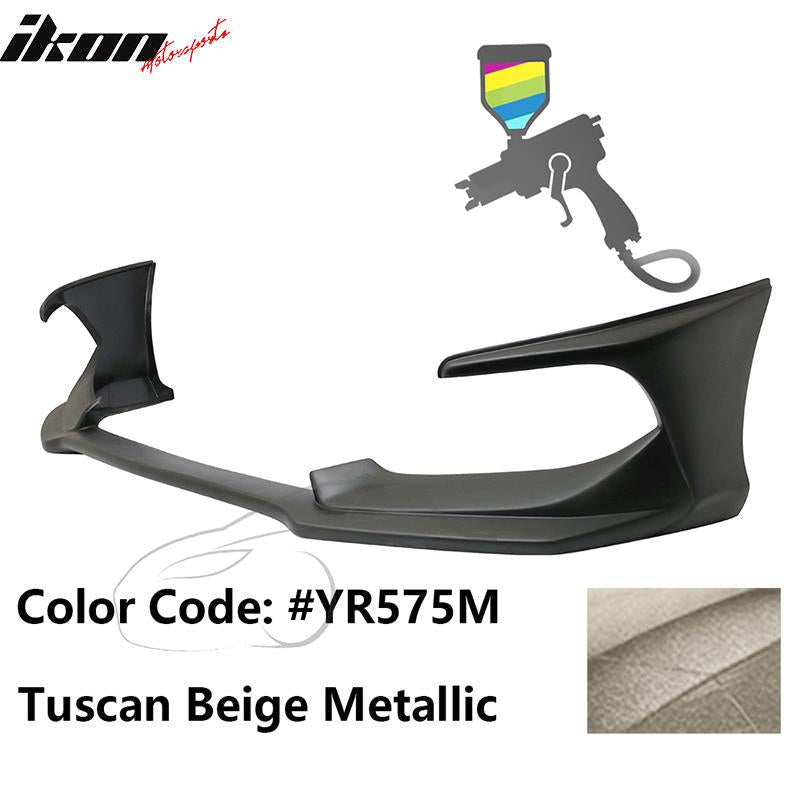 2016-2018 Honda Civic Coupe Sedan AVS Style Painted Front Bumper Lip