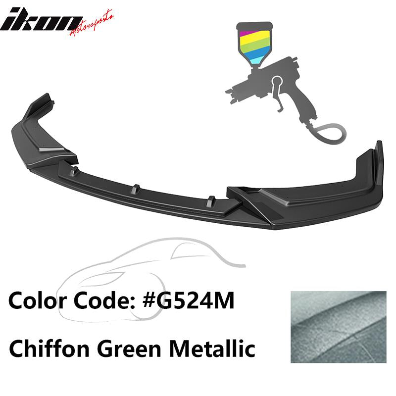 2017-2021 Honda Civic Hatchback IKON Style 3PCS Front Bumper Lip PP