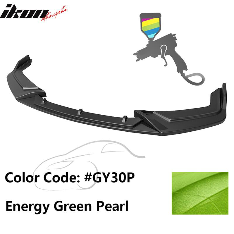 2017-2021 Honda Civic Hatchback IKON Style 3PCS Front Bumper Lip PP