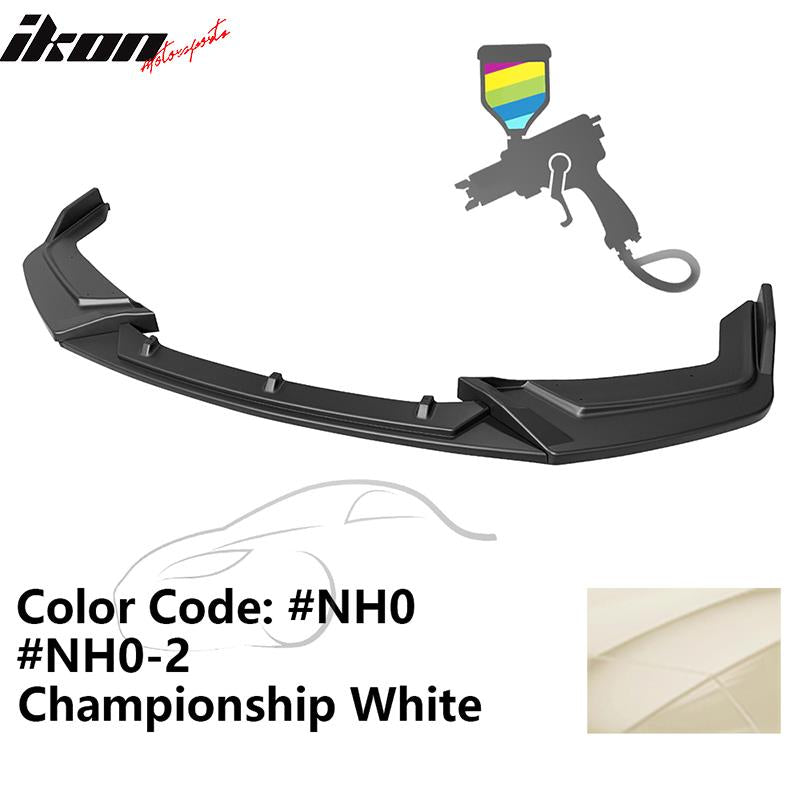 2017-2021 Honda Civic Hatchback IKON Style 3PCS Front Bumper Lip PP