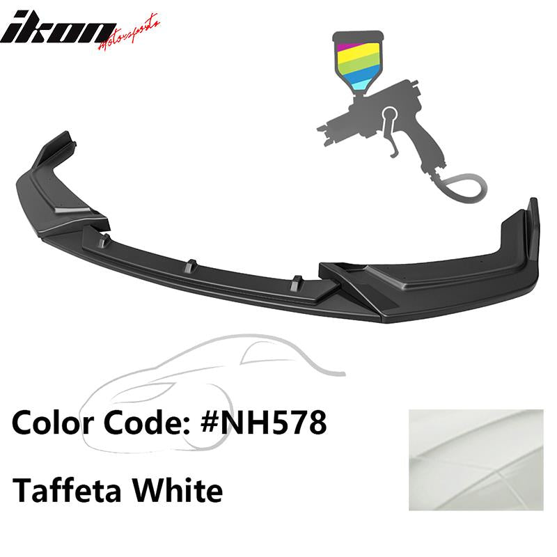 2017-2021 Honda Civic Hatchback IKON Style 3PCS Front Bumper Lip PP