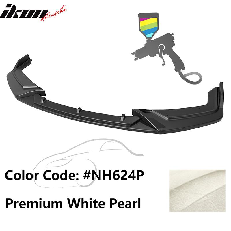 2017-2021 Honda Civic Hatchback IKON Style 3PCS Front Bumper Lip PP