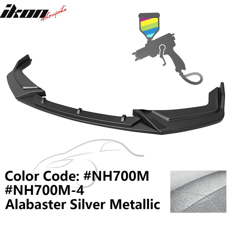 2017-2021 Honda Civic Hatchback IKON Style 3PCS Front Bumper Lip PP