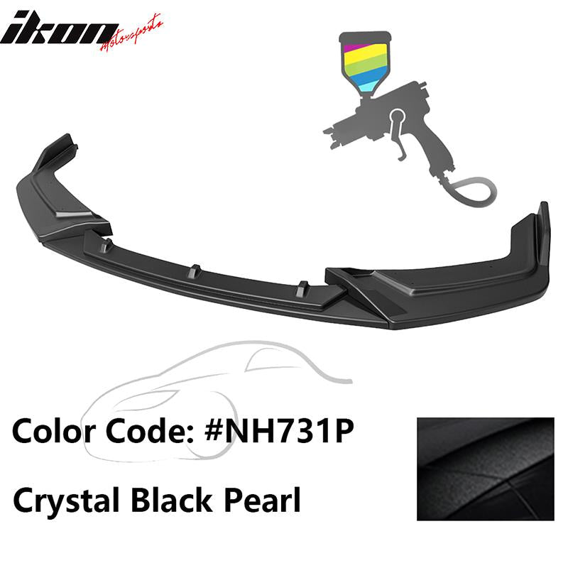 2017-2021 Honda Civic Hatchback IKON Style 3PCS Front Bumper Lip PP