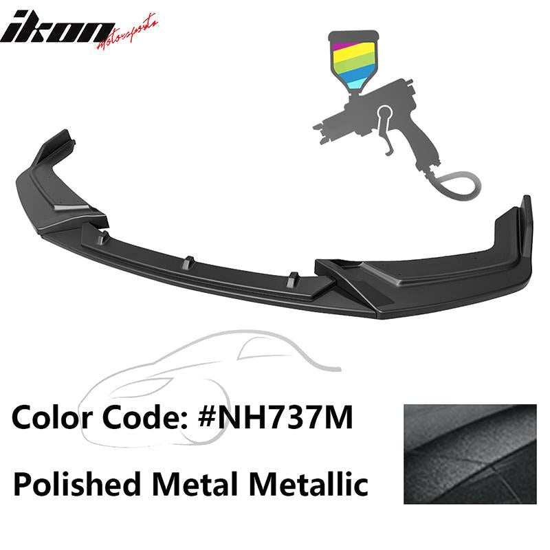 2017-2021 Honda Civic Hatchback IKON Style 3PCS Front Bumper Lip PP