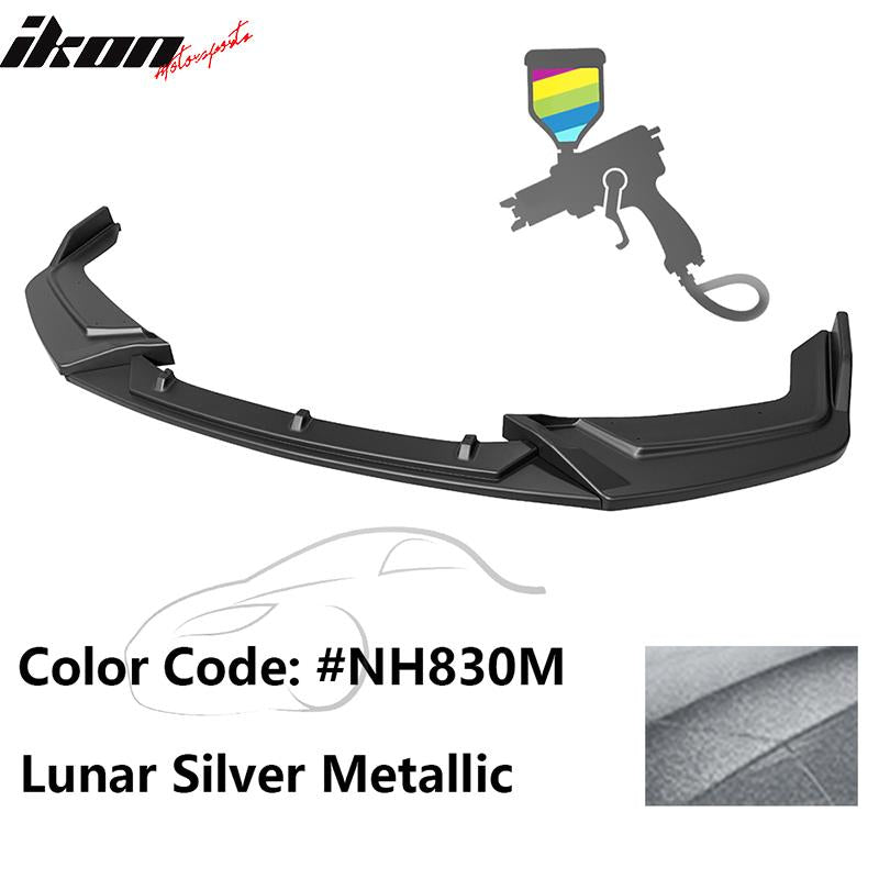 2017-2021 Honda Civic Hatchback IKON Style 3PCS Front Bumper Lip PP