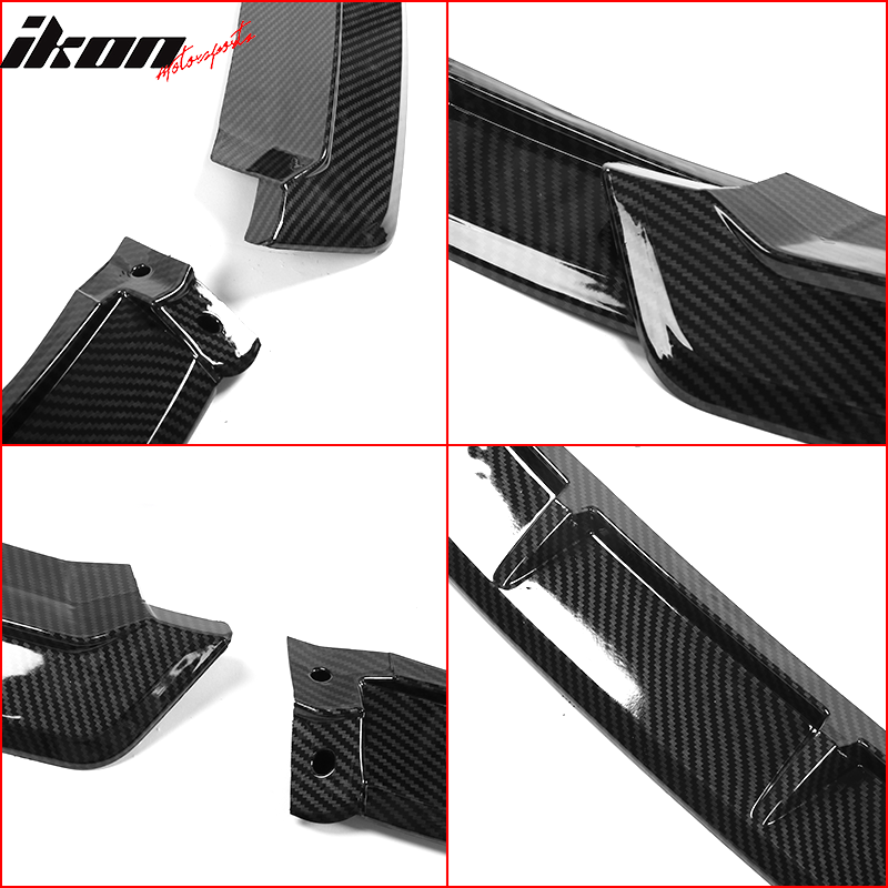 2019-2021 Honda Civic IKON Style Front Bumper Lip Splitter Spolier PU