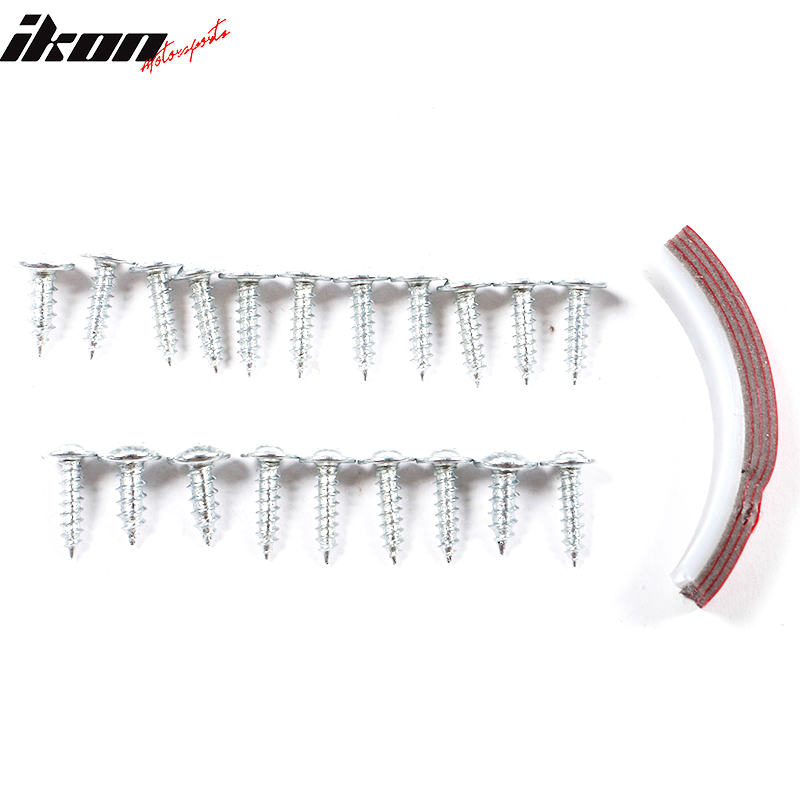 2019-2021 Honda Civic IKON V2 Style Front Bumper Lip Chin Spolier PU