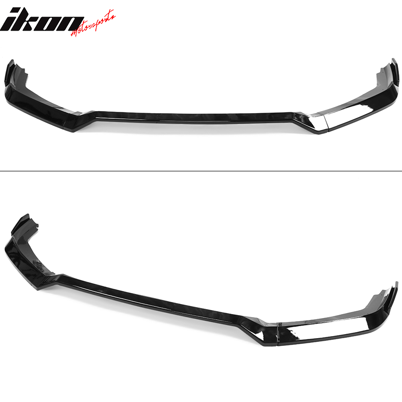 2019-2021 Honda Civic IKON V2 Style Front Bumper Lip Chin Spolier PU