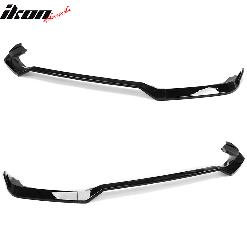2019-2021 Honda Civic IKON V2 Style Front Bumper Lip Chin Spolier PU