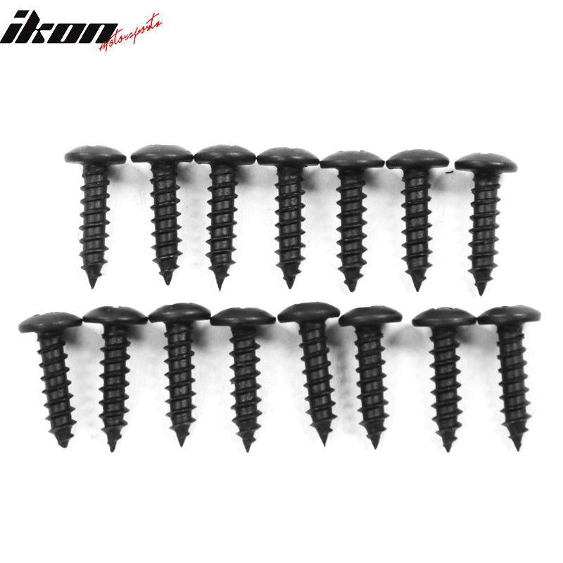 2019-2021 Honda Civic IKON V3 Style Front Bumper Lip Chin Spoiler 2PC