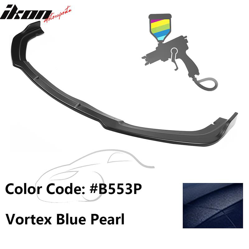 2019-2021 Honda Civic IKON V4 Style Front Bumper Lip Chin Spoiler 1PC