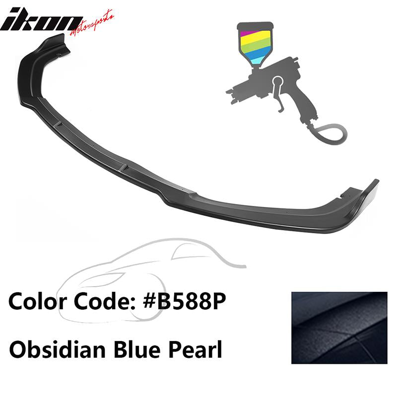 2019-2021 Honda Civic IKON V4 Style Front Bumper Lip Chin Spoiler 1PC