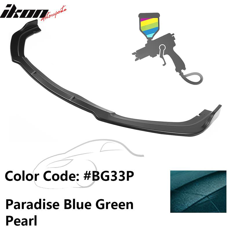 2019-2021 Honda Civic IKON V4 Style Front Bumper Lip Chin Spoiler 1PC