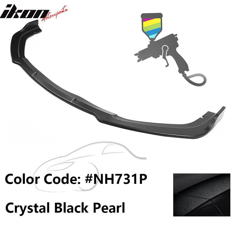 2019-2021 Honda Civic IKON V4 Style Front Bumper Lip Chin Spoiler 1PC