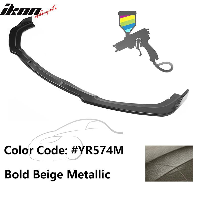 2019-2021 Honda Civic IKON V4 Style Front Bumper Lip Chin Spoiler 1PC