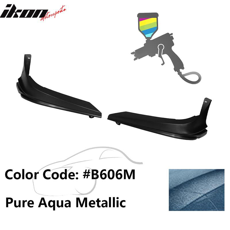 2019-2021 Honda Civic 10TH Gen Modulo Style Front Bumper Lip Splitters