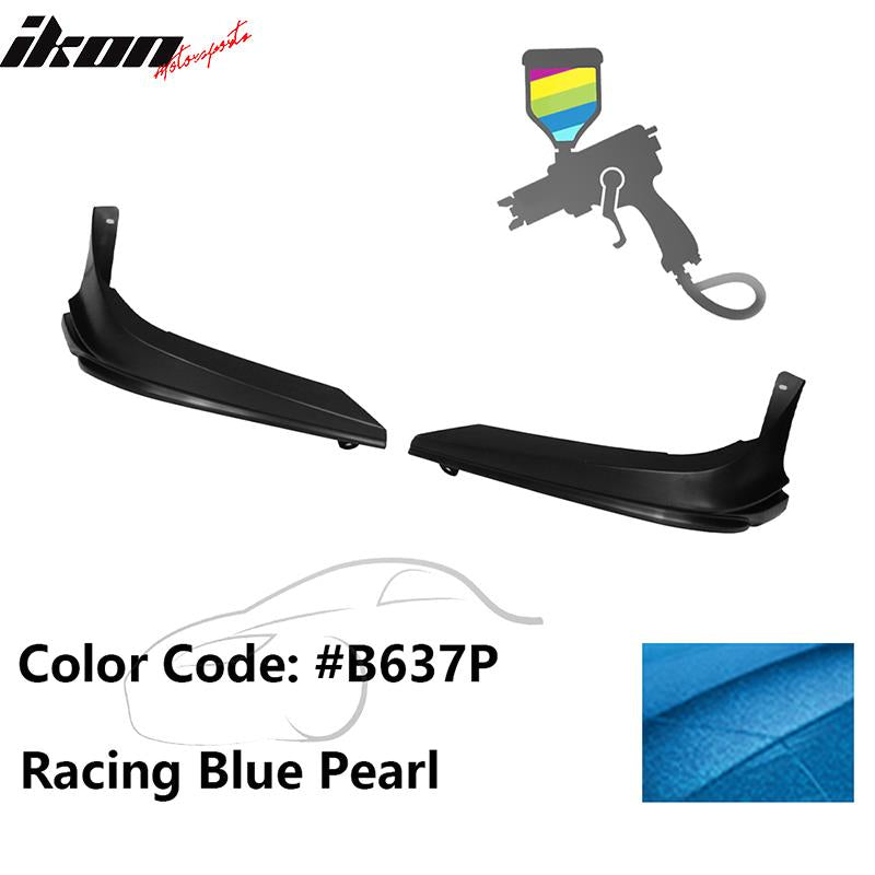 2019-2021 Honda Civic 10TH Gen Modulo Style Front Bumper Lip Splitters