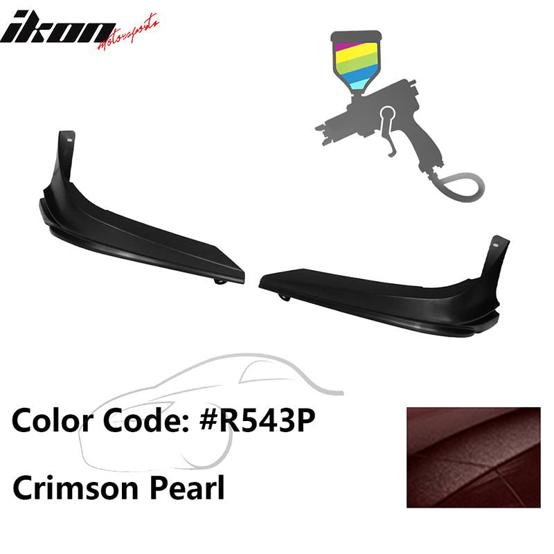 2019-2021 Honda Civic 10TH Gen Modulo Style Front Bumper Lip Splitters