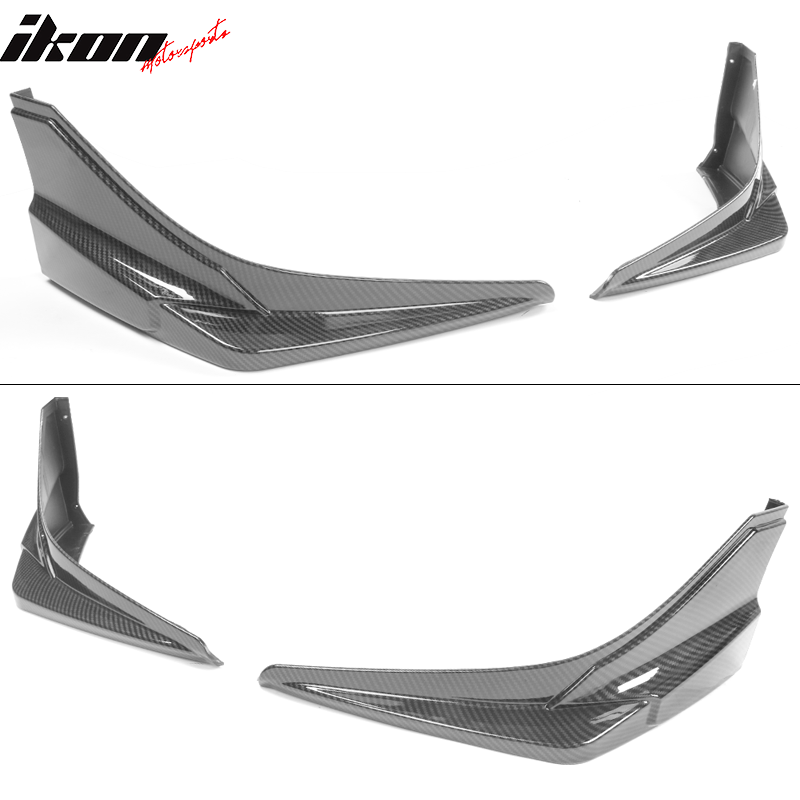2019-2021 Honda Civic Modulo Style Front Splitters Side Apron Lip