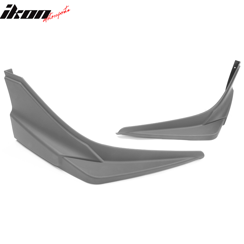 2019-2021 Honda Civic Modulo Style Front Splitters Side Apron Lip