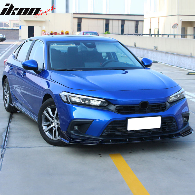 2022-2024 Honda Civic 11th Gen IKON Style Front Bumper Lip PP