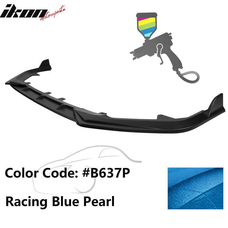 2022-2023 Honda Civic 11th Gen Front Lip Chin Spoiler PP 3PC