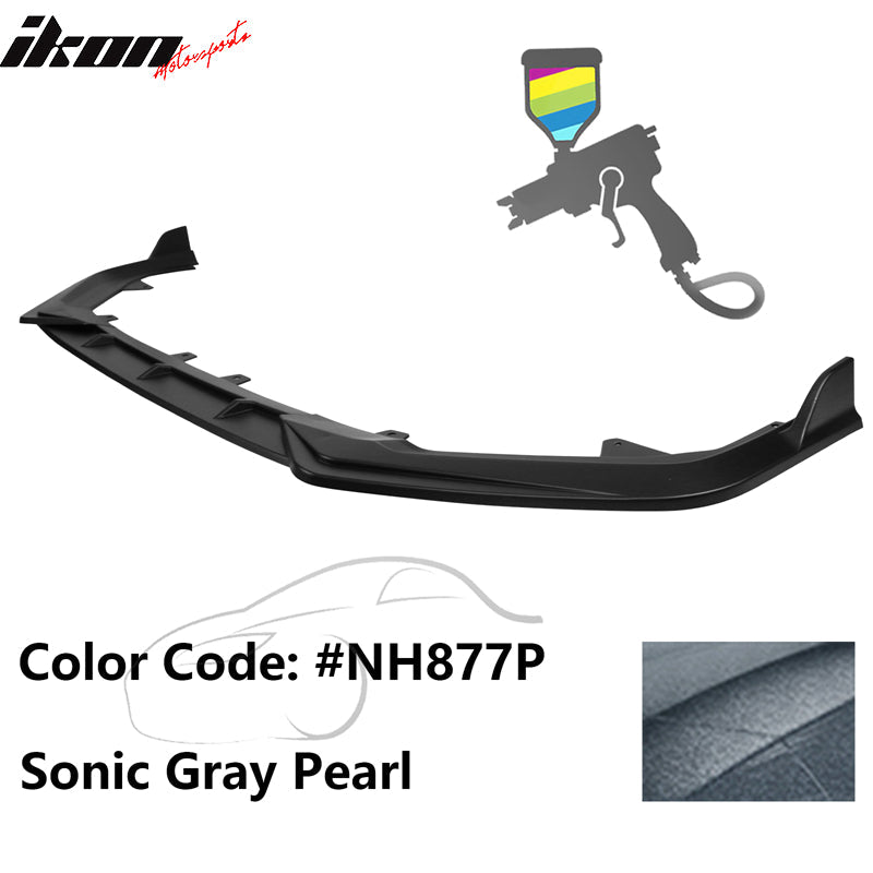 2022-2023 Honda Civic 11th Gen Front Lip Chin Spoiler PP 3PC