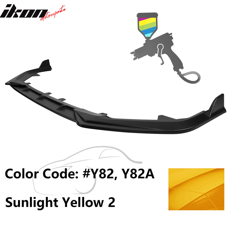 2022-2023 Honda Civic 11th Gen Front Lip Chin Spoiler PP 3PC