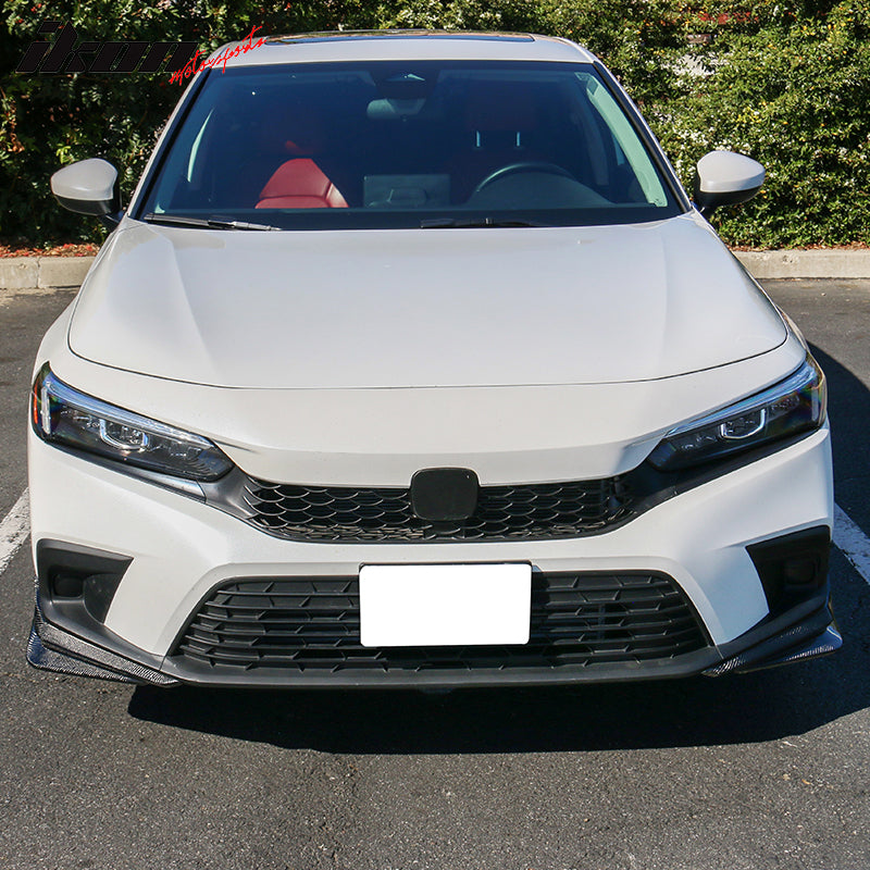 2022-2024 Honda Civic 11th HPD Style 2PC Front Splitters Painted PP