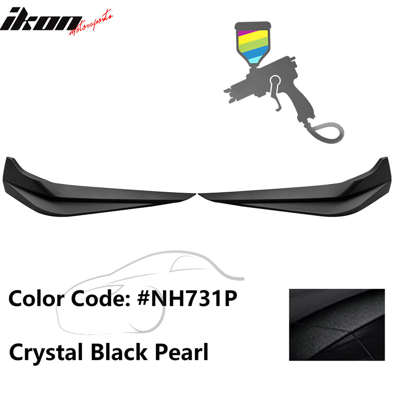2022-2024 Honda Civic 11th HPD Style 2PC Front Splitters Painted PP