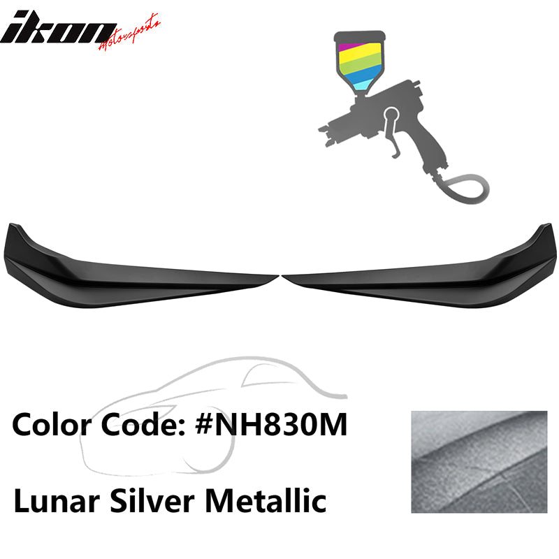 2022-2024 Honda Civic 11th HPD Style 2PC Front Splitters Painted PP