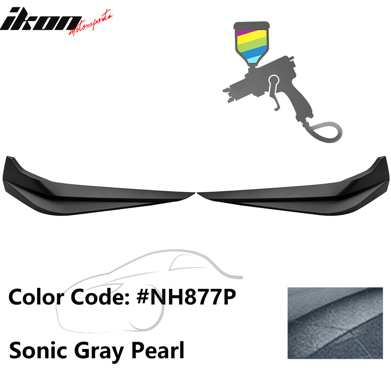 2022-2024 Honda Civic 11th HPD Style 2PC Front Splitters Painted PP