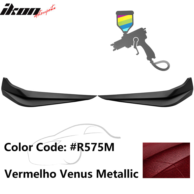 2022-2024 Honda Civic 11th HPD Style 2PC Front Splitters Painted PP