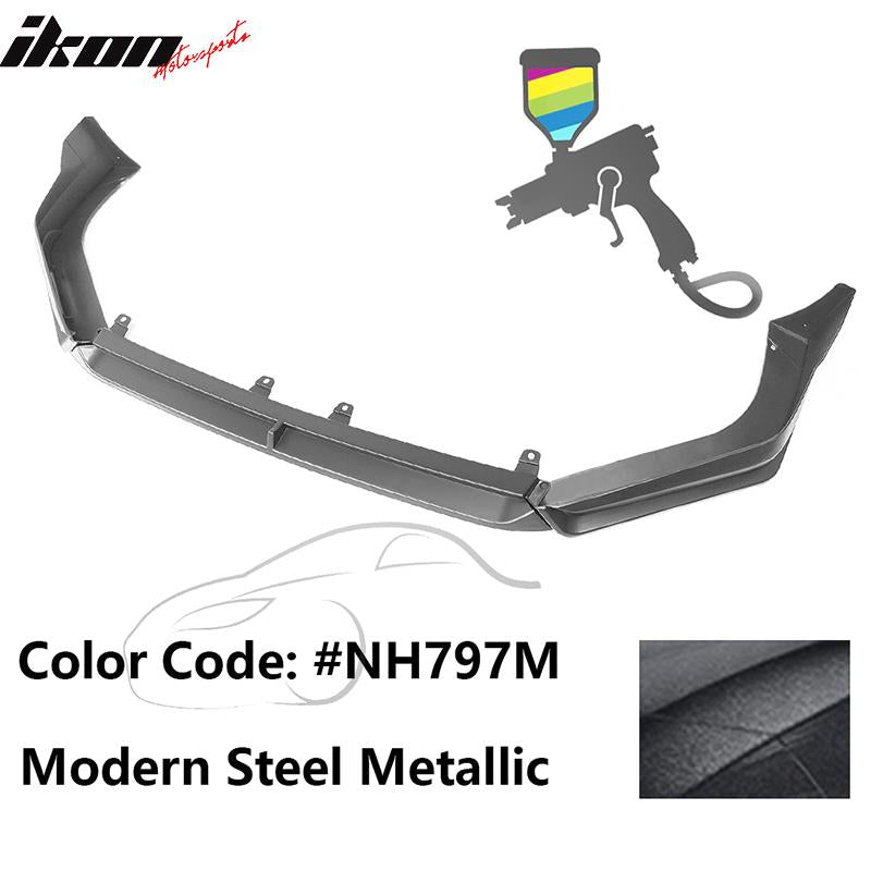 2022-2024 Honda Civic 11th IKON Front Bumper Lip W/LED PP