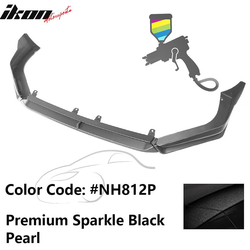 2022-2024 Honda Civic 11th IKON Front Bumper Lip W/LED PP