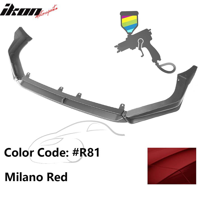 2022-2024 Honda Civic 11th IKON Front Bumper Lip W/LED PP