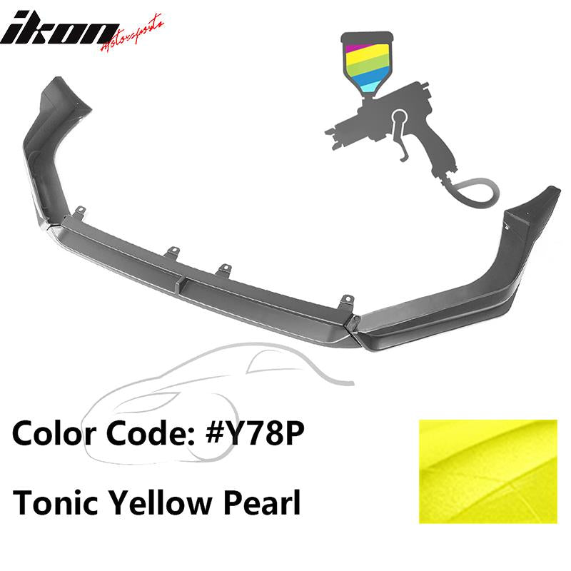 2022-2024 Honda Civic 11th IKON Front Bumper Lip W/LED PP