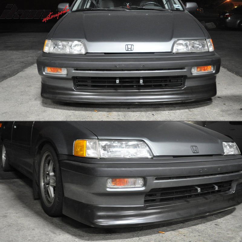 1988-1991 Honda Civic CS Style Front Bumper Lip PU