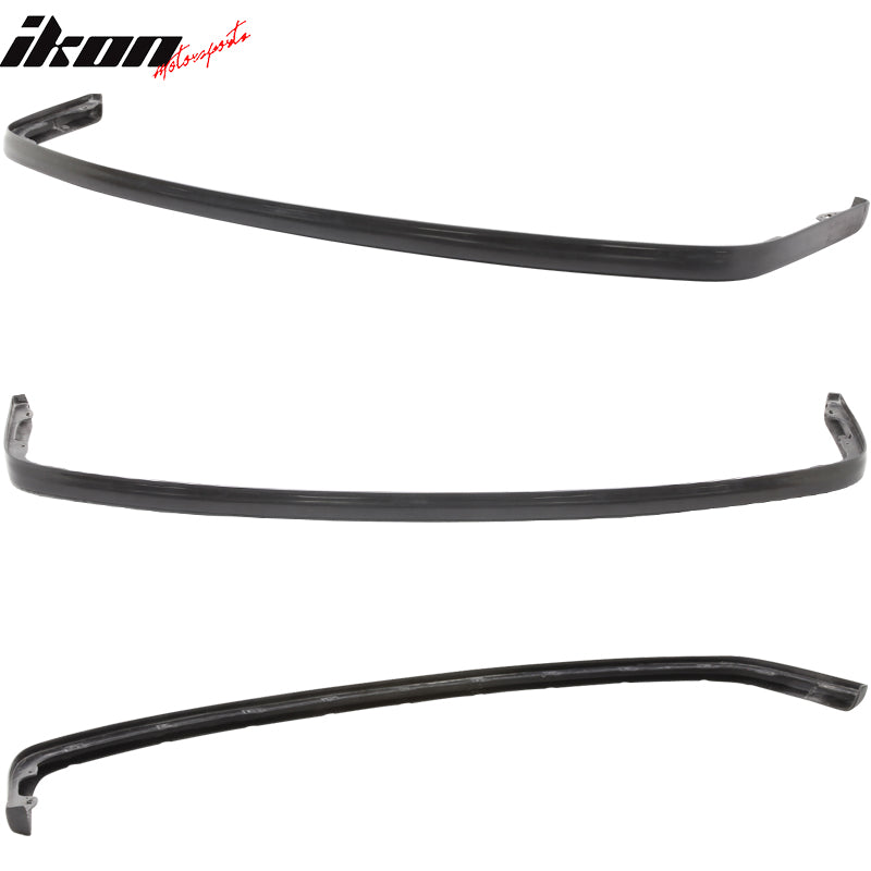 1990-1991 Honda Civic OEM Style Unpainted Black Front Bumper Lip PU