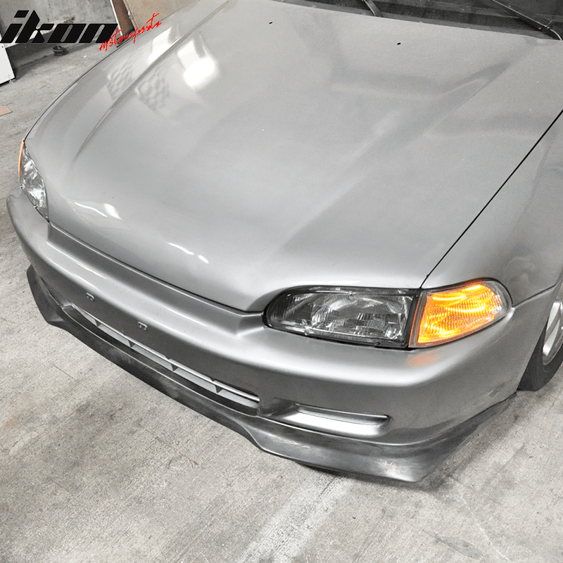 1992-1995 Honda Civic EG Coupe 3Dr HB EVO Style PU Front Bumper Lip