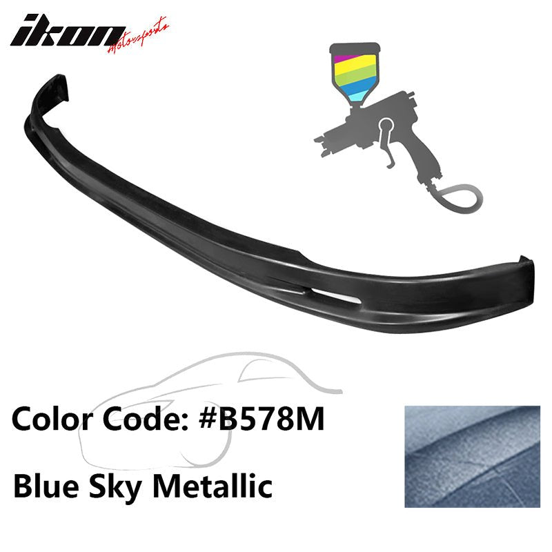 1992-1995 Honda Civic 4-Door Front Bumper Lip Spoiler PU