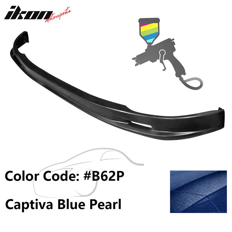 1992-1995 Honda Civic 4-Door Front Bumper Lip Spoiler PU