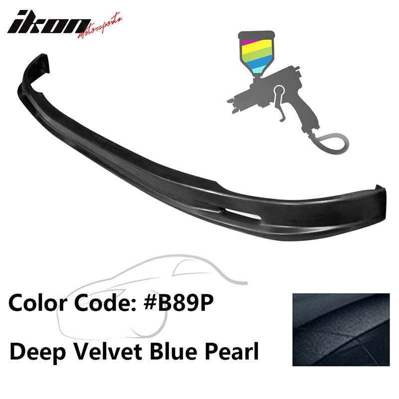 1992-1995 Honda Civic 4-Door Front Bumper Lip Spoiler PU