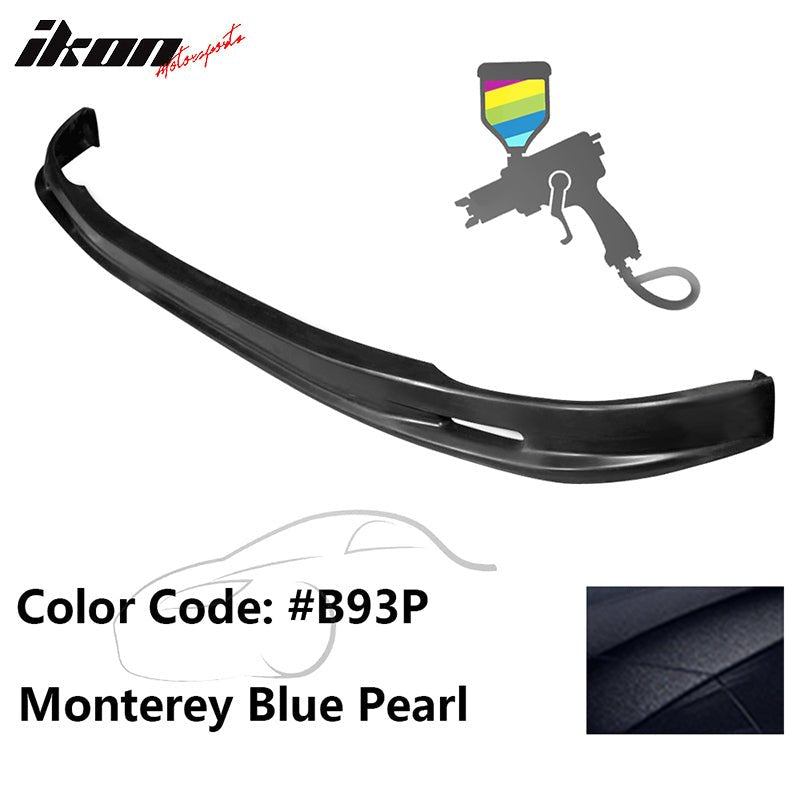 1992-1995 Honda Civic 4-Door Front Bumper Lip Spoiler PU