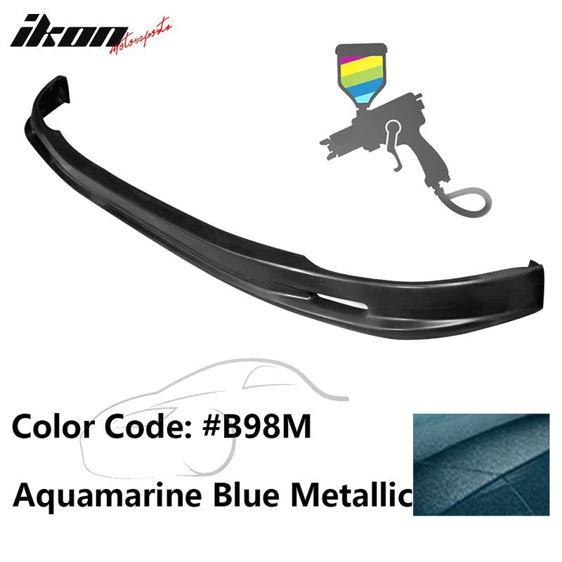 1992-1995 Honda Civic 4-Door Front Bumper Lip Spoiler PU